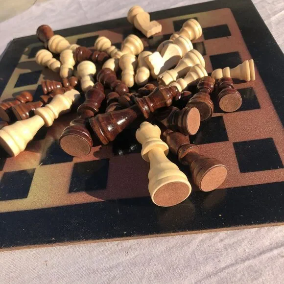 Chess Set - Rusting Bronze - Picture 9 of 10